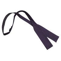 JA Panama Silk Dark Purple Batwing Self Tie Bow Tie
