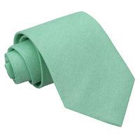 JA Chambray Cotton Mint Green Tie