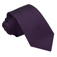 JA Panama Silk Cadbury Purple Slim Tie