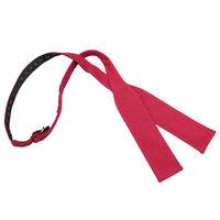 JA Panama Cashmere Wool Scarlet Red Batwing Self Tie Bow Tie