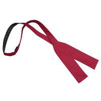 JA Panama Silk Tango Red Batwing Self Tie Bow Tie