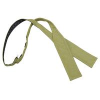 JA Ottoman Wool Olive Green Batwing Self Tie Bow Tie