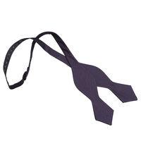 JA Panama Silk Dark Purple Pointed Self Tie Bow Tie