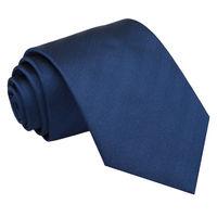 ja herringbone silk midnight blue tie