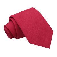 JA Panama Cashmere Wool Scarlet Red Tie