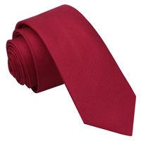 JA Panama Silk Tango Red Skinny Tie