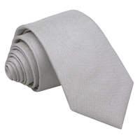 JA Panama Silk Silver Slim Tie
