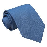 JA Chambray Cotton Parisian Blue Tie