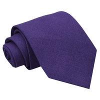 JA Hopsack Linen Purple Tie