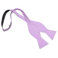 JA Panama Silk Lilac Thistle Self Tie Bow Tie