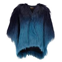 Jayley Faux Fur Cape