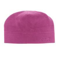 Jack Wolfskin Real Stuff Microfleece Hat, Purple