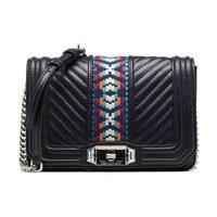 Jacquard Small Love Crossbody