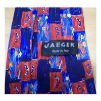 jaeger designer silk tie