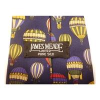 James Meade Balloon Print High Quality Silk Tie