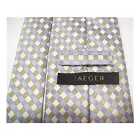 jaeger designer silk tie