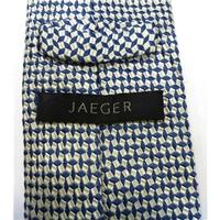 Jaeger Blue And Silver Tie