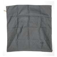 jacqmar vintage pewter grey silk pocket square