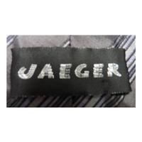 Jaeger Charcoal Silk Tie.