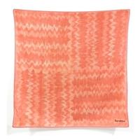 Jacqmar Vintage Orange Peach Blurred Silk Scarf