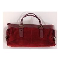 Jasper Conran Jeans Rustic Red Corduroy Handbag