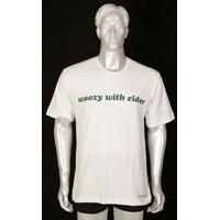 james yorkston woozy with cider t shirt large uk t shirt promo t shirt