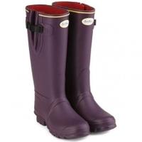 Jack Murphy Sligo Neoprene Wellingtons, Blackberry, UK4