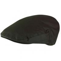 Jack Murphy Wax Flat Cap, Olive, XL