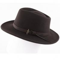 jack murphy boston jack crushable felt hat brown small