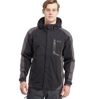 jack wolfskin mens positron jacket black black