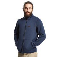 jack wolfskin mens terra nova fleece jacket blue blue