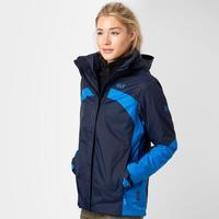 jack wolfskin womens risco 3 in 1 jacket navy navy