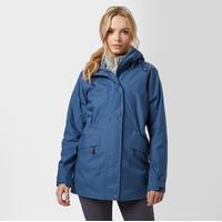 jack wolfskin womens cameia parka blue blue