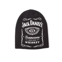 jack daniels unisex old no7 brand logo cuffless beanie