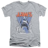 jaws comic splash v neck