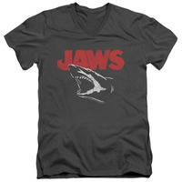 jaws cracked jaw v neck