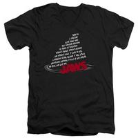 Jaws - Dorsal Text V-Neck