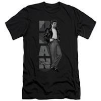 james dean standing leather slim fit