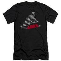 Jaws - Dorsal Text (slim fit)