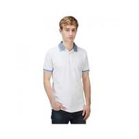 jacquard collar polo