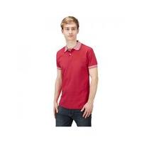 jacquard collar polo