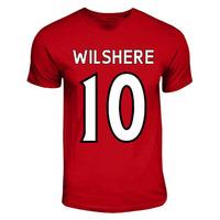 jack wilshere arsenal hero t shirt red