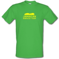 Jamaican Bobsled Team male t-shirt.