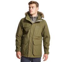 jack wolfskin mens postville texapore parka khaki