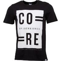 JACK AND JONES Mens Long T-Shirt Black