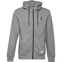 jack and jones mens lou zip hoody grey