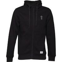 jack and jones mens lou zip hoody black