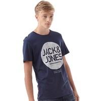 jack and jones mens new case t shirt dark blue