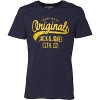 jack and jones mens new t shirt dress blue