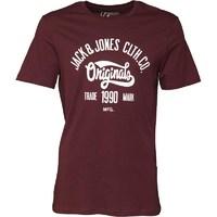 JACK AND JONES Mens Casual T-Shirt Port Royal